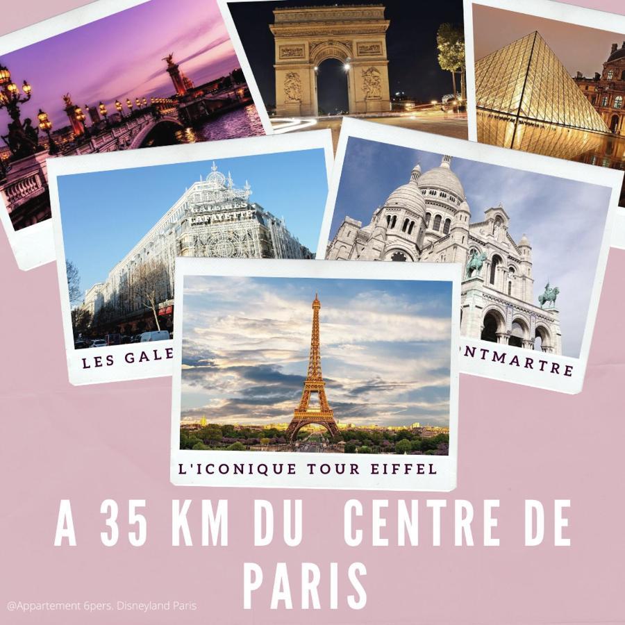 שסי Appartement 7 Pers A Disneyland Paris מראה חיצוני תמונה